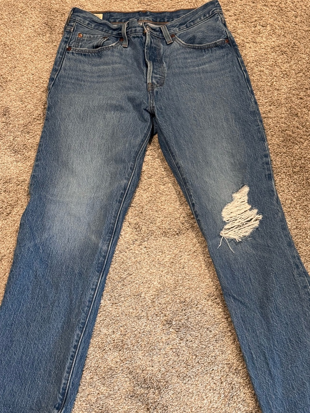 Levi 501 High waisted Jeans 27x28